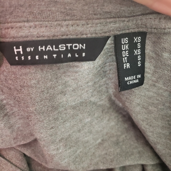 H by Halston Essentials Gray Knit Tunic Sz XS - Picture 5 of 8